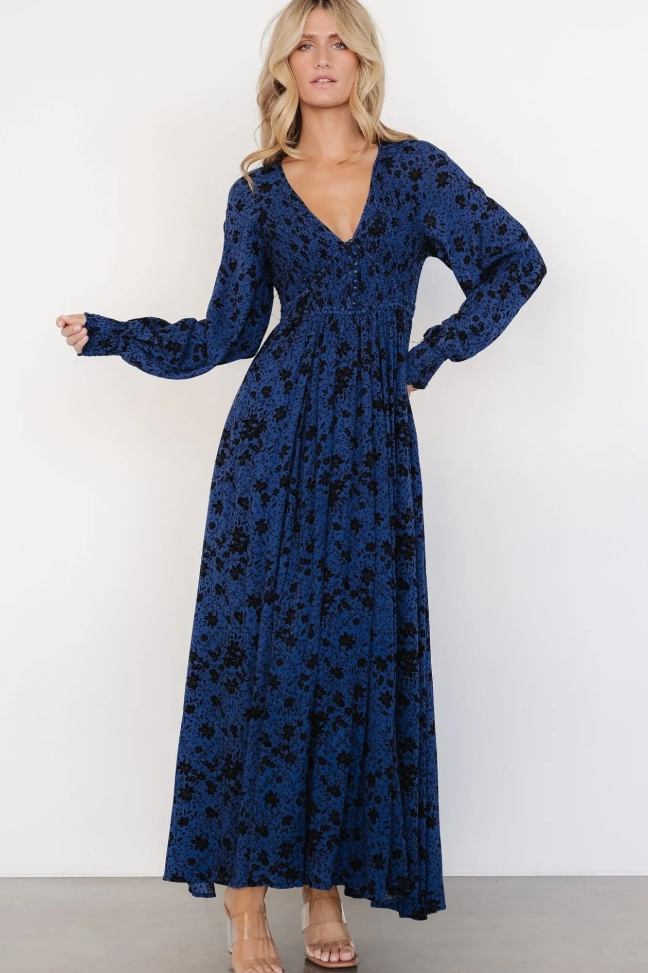 Baltic Born Anya Maxi Dress | Vintage Navy Floral