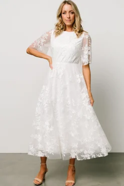 Baltic Born Arabella Embroidered Tulle Maxi Dress |