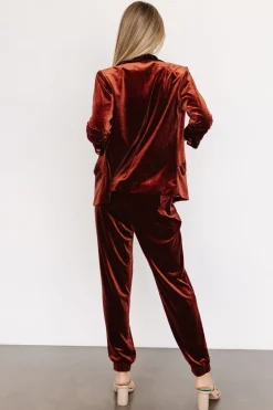 Baltic Born Archie Velvet Jogger Pants |