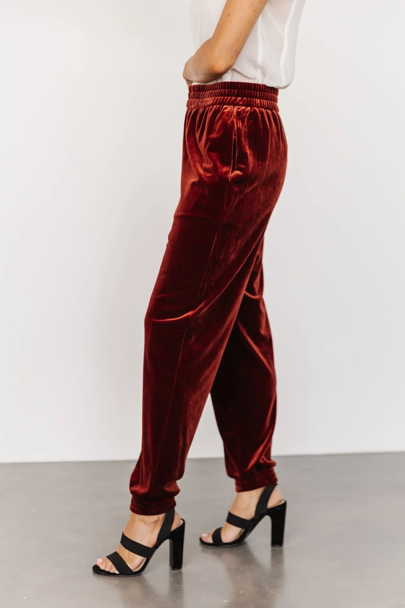 Baltic Born Archie Velvet Jogger Pants |
