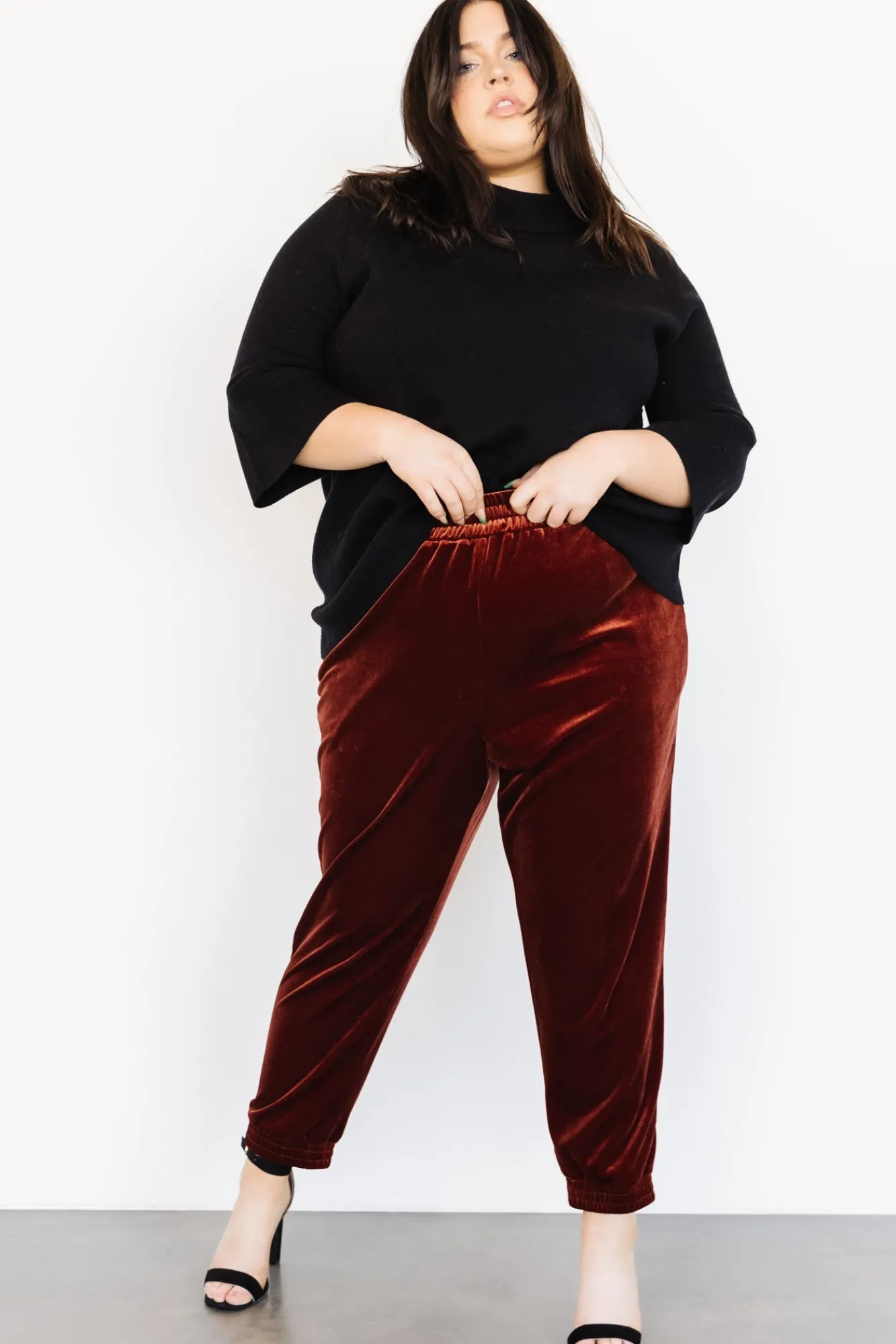 Baltic Born Archie Velvet Jogger Pants |