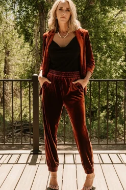 Baltic Born Archie Velvet Jogger Pants |