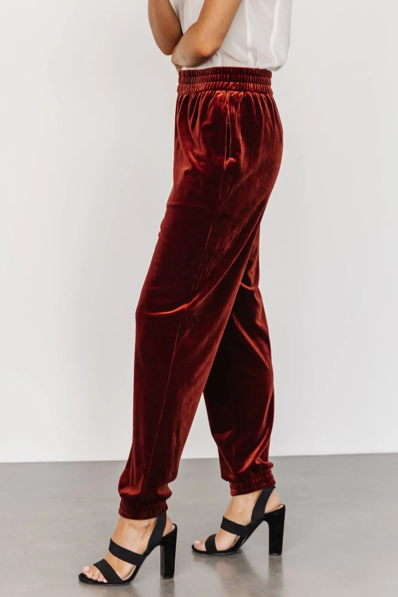 Baltic Born Archie Velvet Jogger Pants |