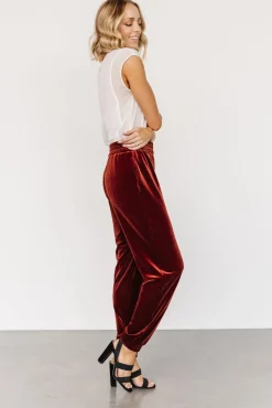 Baltic Born Archie Velvet Jogger Pants |