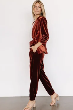 Baltic Born Archie Velvet Jogger Pants |