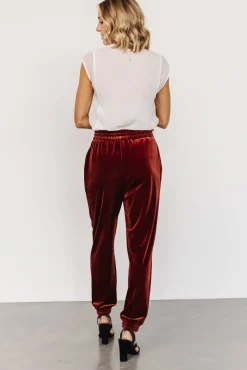 Baltic Born Archie Velvet Jogger Pants |