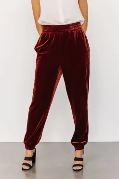 Baltic Born Archie Velvet Jogger Pants |