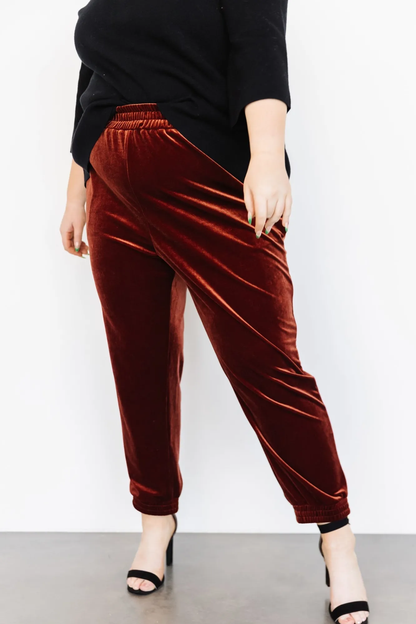 Baltic Born Archie Velvet Jogger Pants |