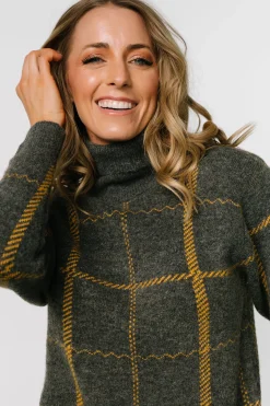 Baltic Born Arden Turtleneck Sweater | Dark Gray