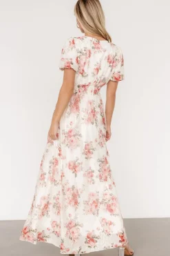 Baltic Born Ardley Maxi Dress | Cream + Rose Floral