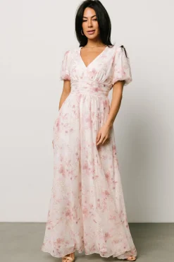 Baltic Born Ardley Maxi Dress | Mauve Floral