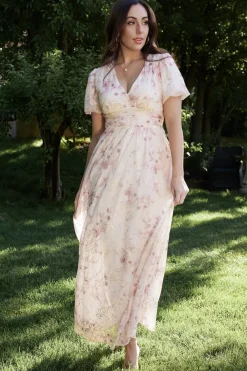 Baltic Born Ardley Maxi Dress | Mauve Floral