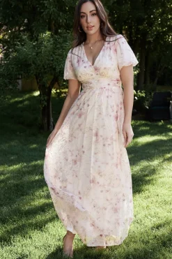 Baltic Born Ardley Maxi Dress | Mauve Floral
