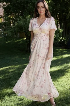 Baltic Born Ardley Maxi Dress | Mauve Floral