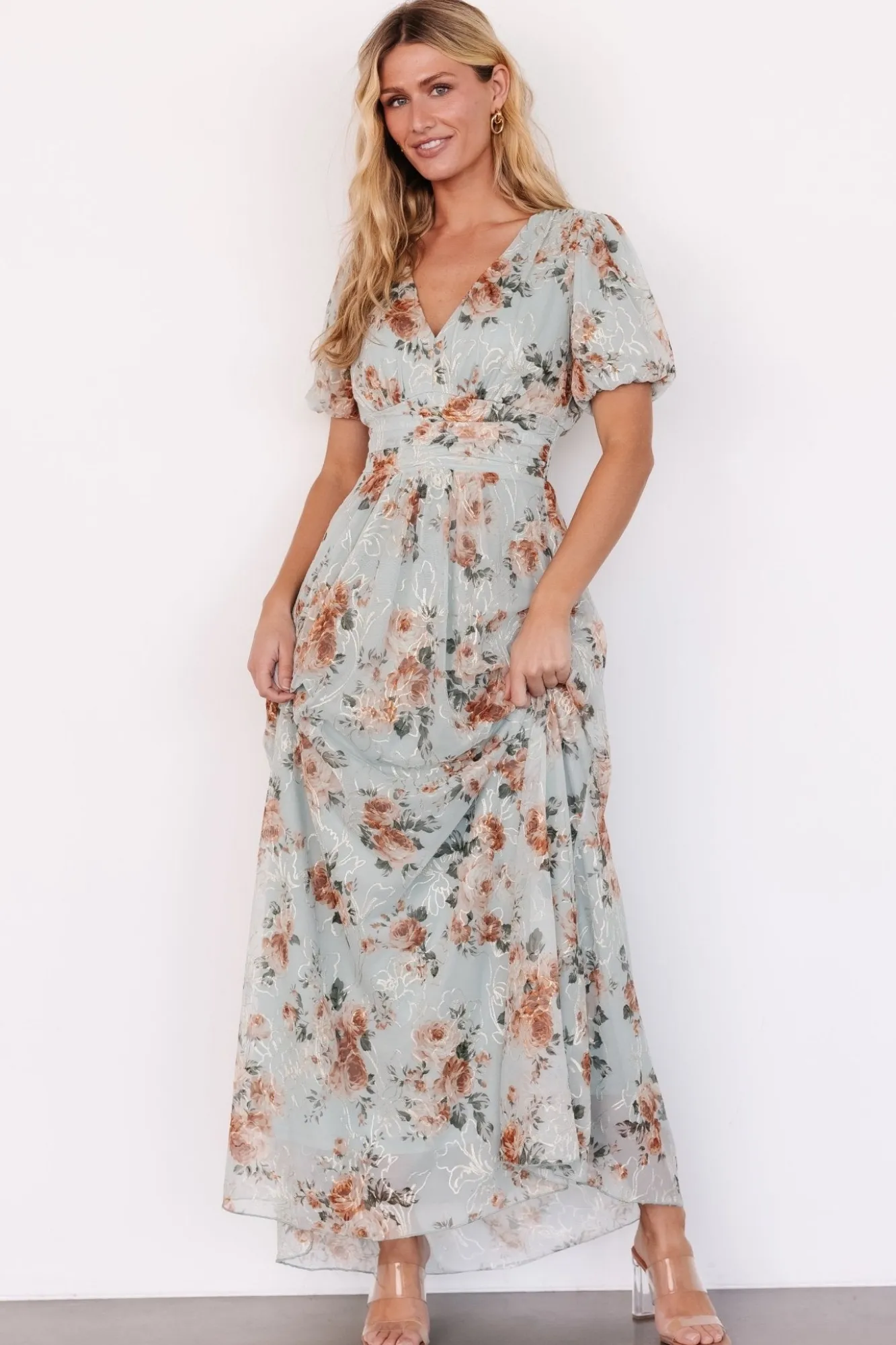 Baltic Born Ardley Maxi Dress | Sage Floral