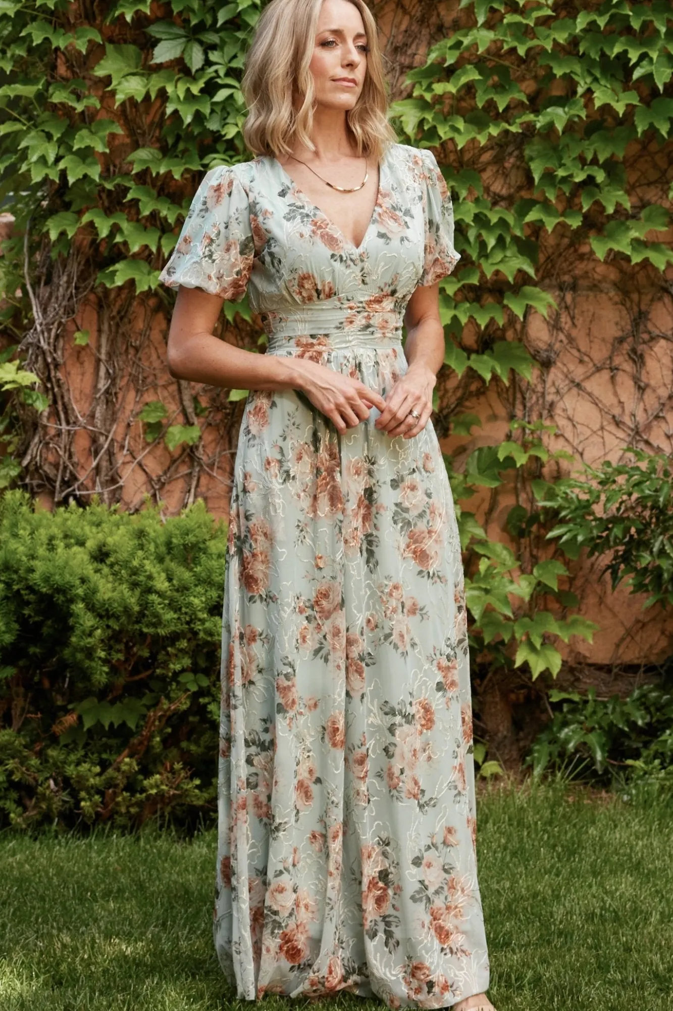 Baltic Born Ardley Maxi Dress | Sage Floral