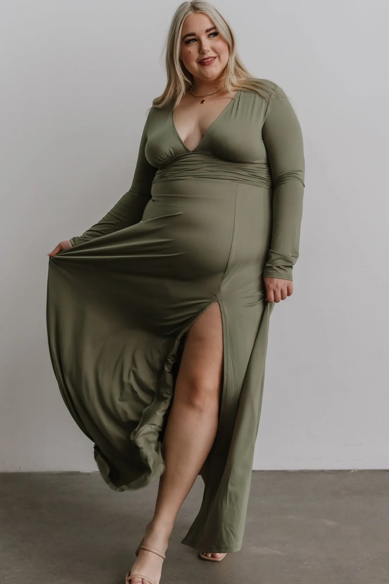 Baltic Born Arianna Maxi Dress | Dusty Sage