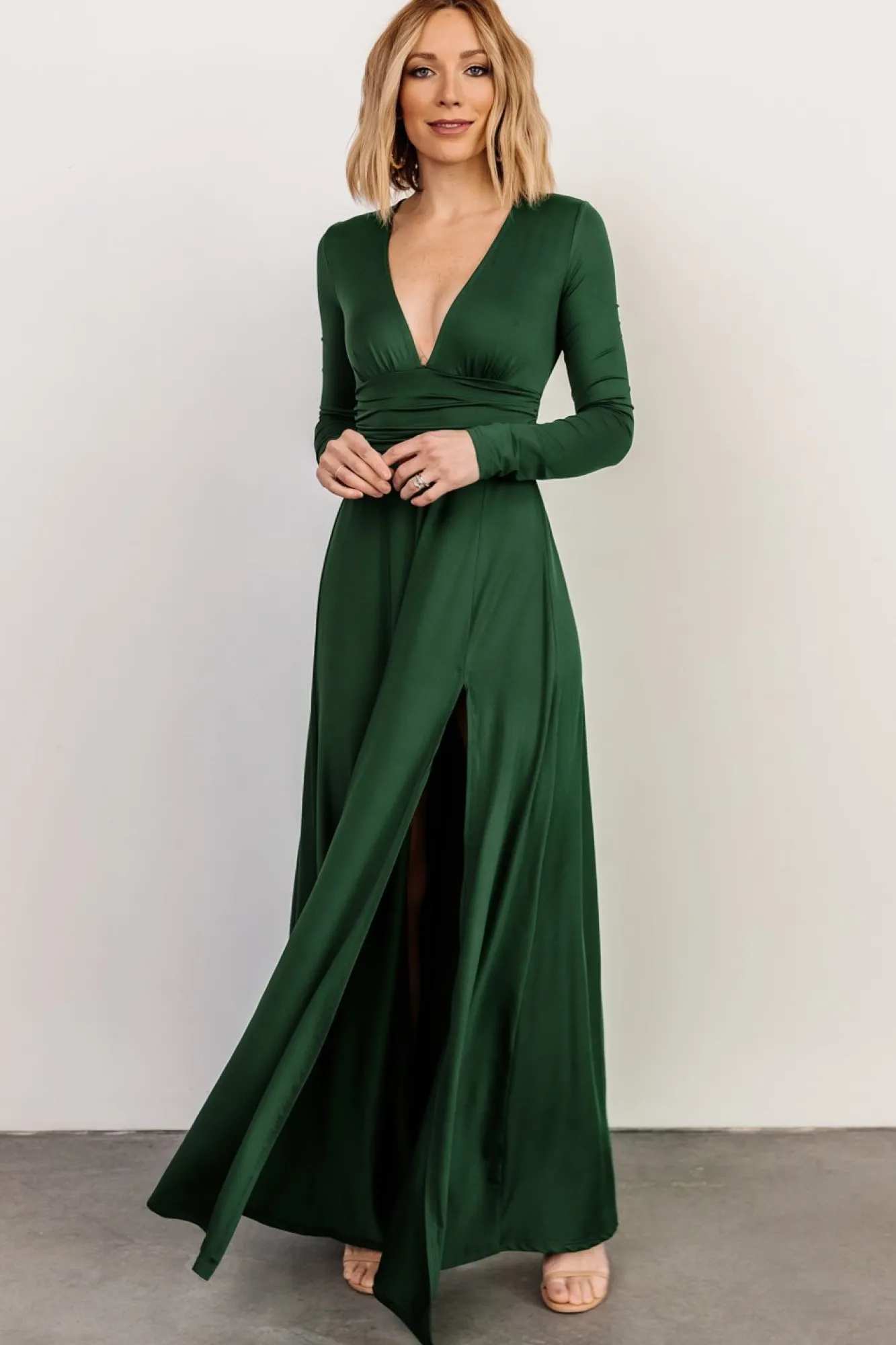 Baltic Born Arianna Maxi Dress | Hunter Green
