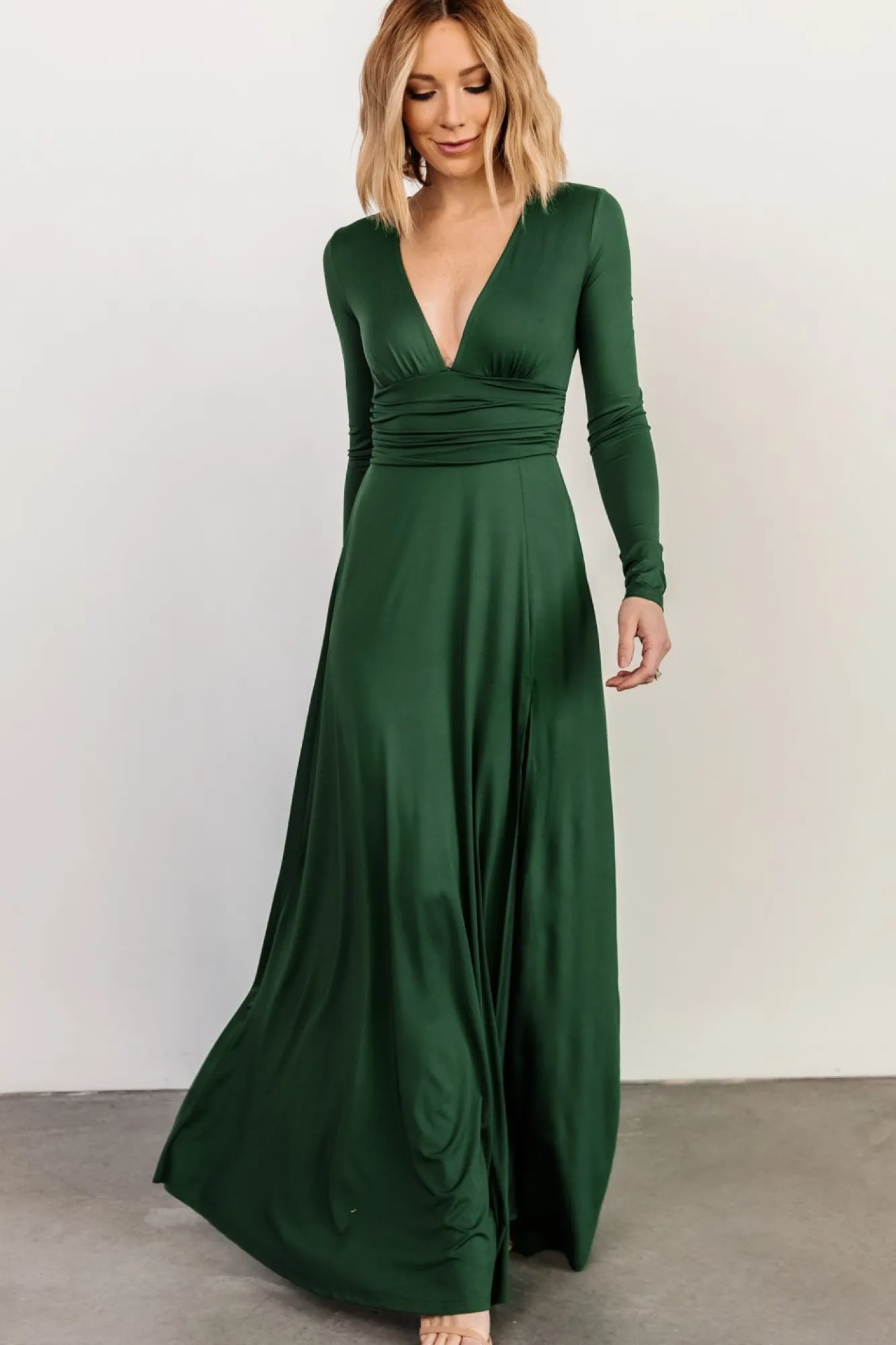 Baltic Born Arianna Maxi Dress | Hunter Green