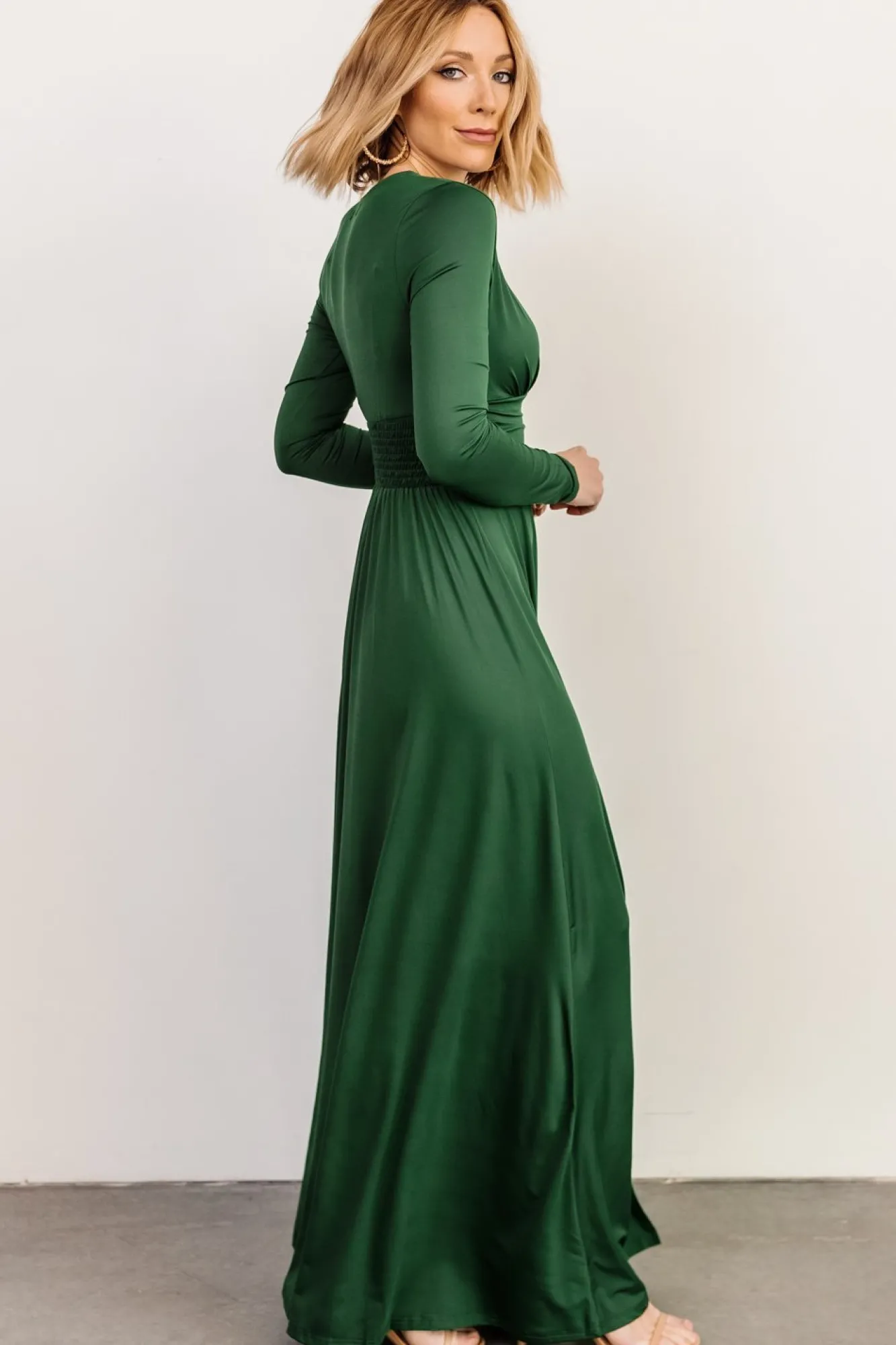 Baltic Born Arianna Maxi Dress | Hunter Green