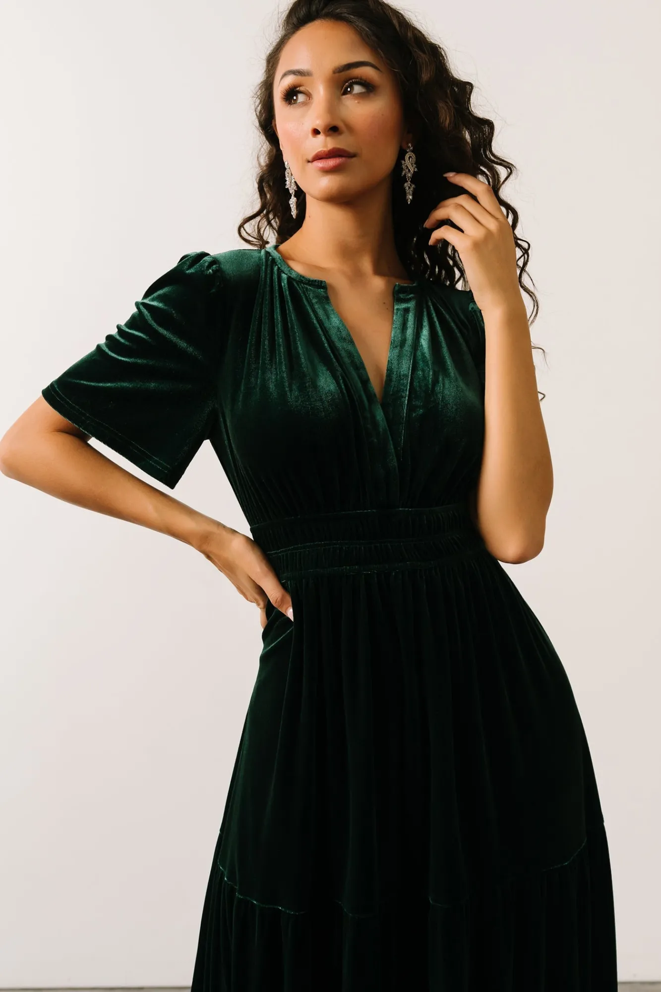 Baltic Born Artemis Velvet Maxi Dress |