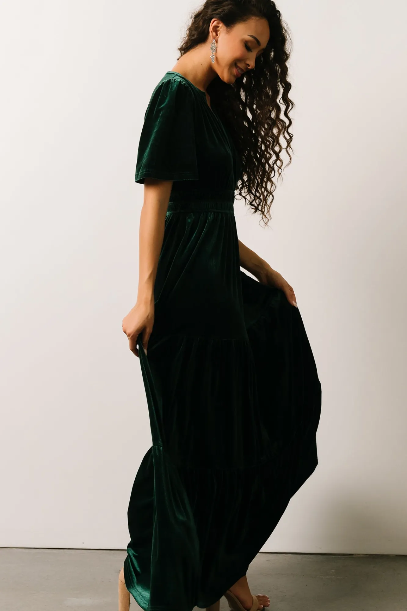 Baltic Born Artemis Velvet Maxi Dress |