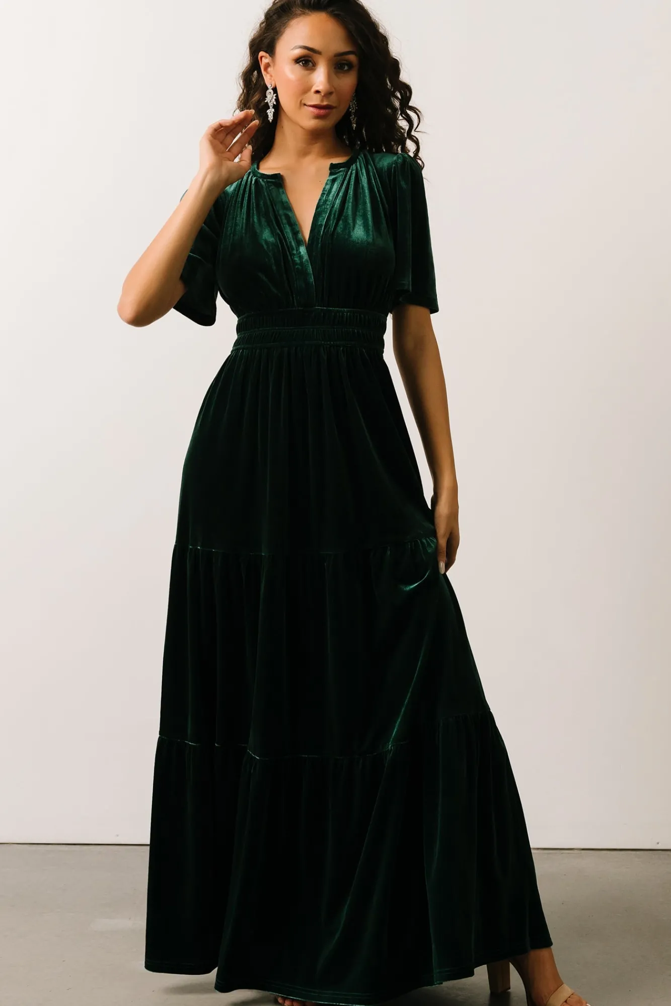 Baltic Born Artemis Velvet Maxi Dress |