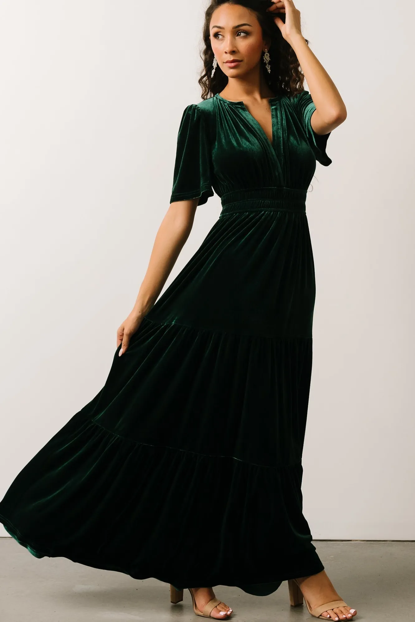 Baltic Born Artemis Velvet Maxi Dress |