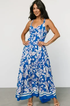 Baltic Born Atalanta Back Tie Maxi Dress | Blue Print