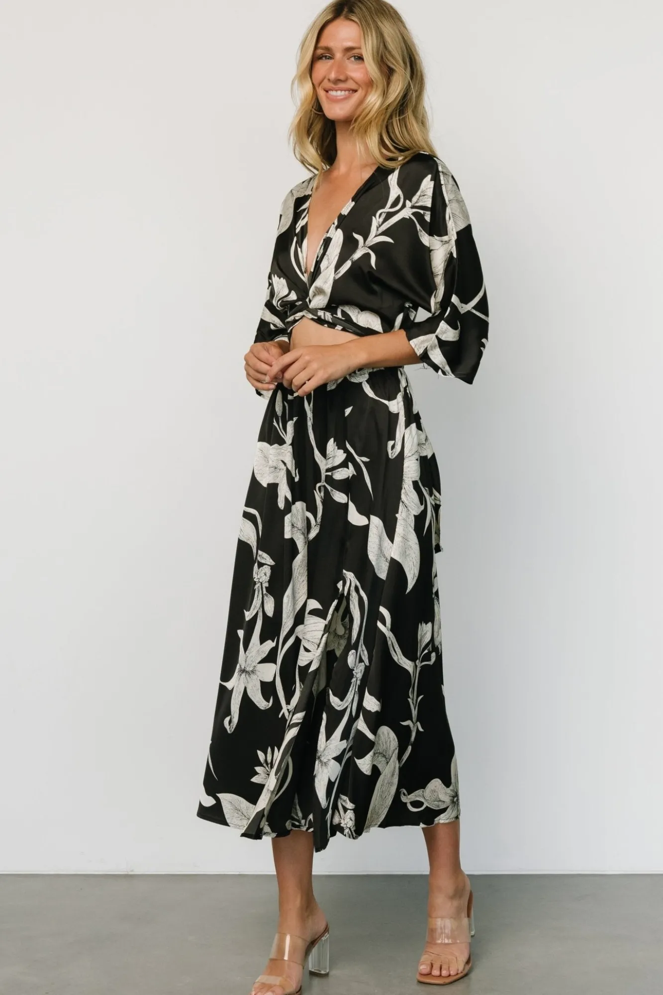 Baltic Born Avryll Front Tie Dress |
