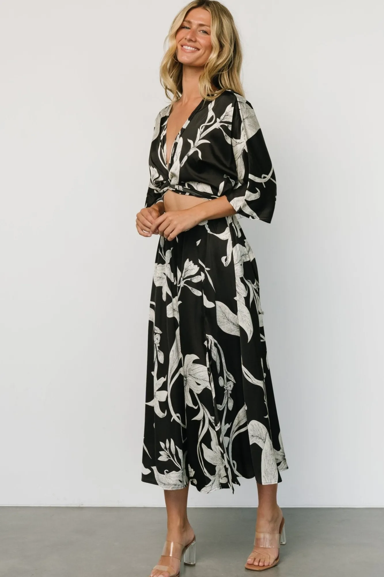Baltic Born Avryll Front Tie Dress |