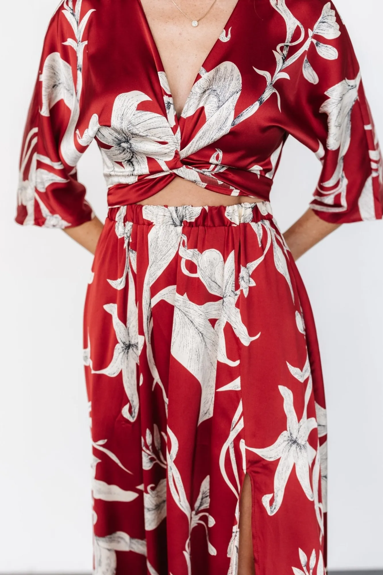 Baltic Born Avryll Front Tie Dress |