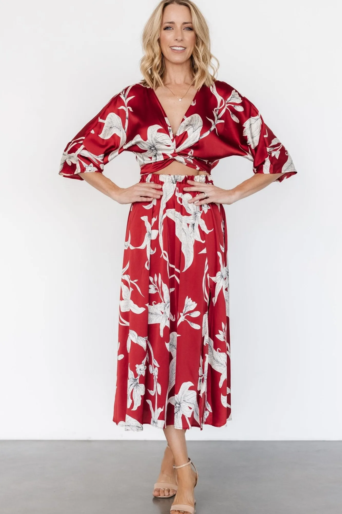 Baltic Born Avryll Front Tie Dress |