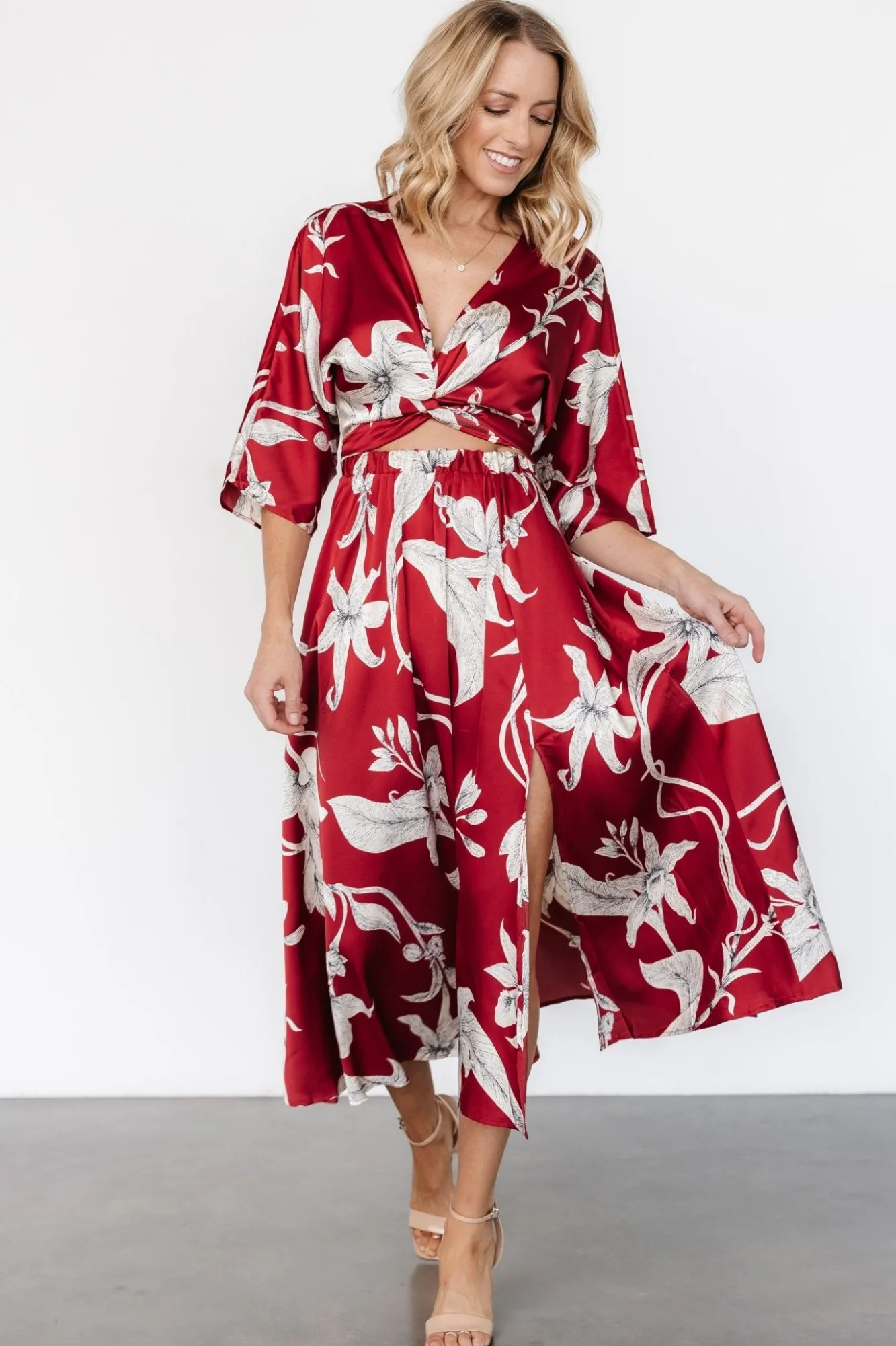 Baltic Born Avryll Front Tie Dress |