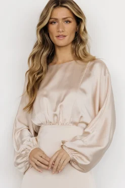 Baltic Born Balta Satin Midi Dress |