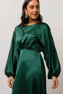Baltic Born Balta Satin Midi Dress |
