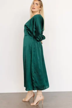 Baltic Born Balta Satin Midi Dress |