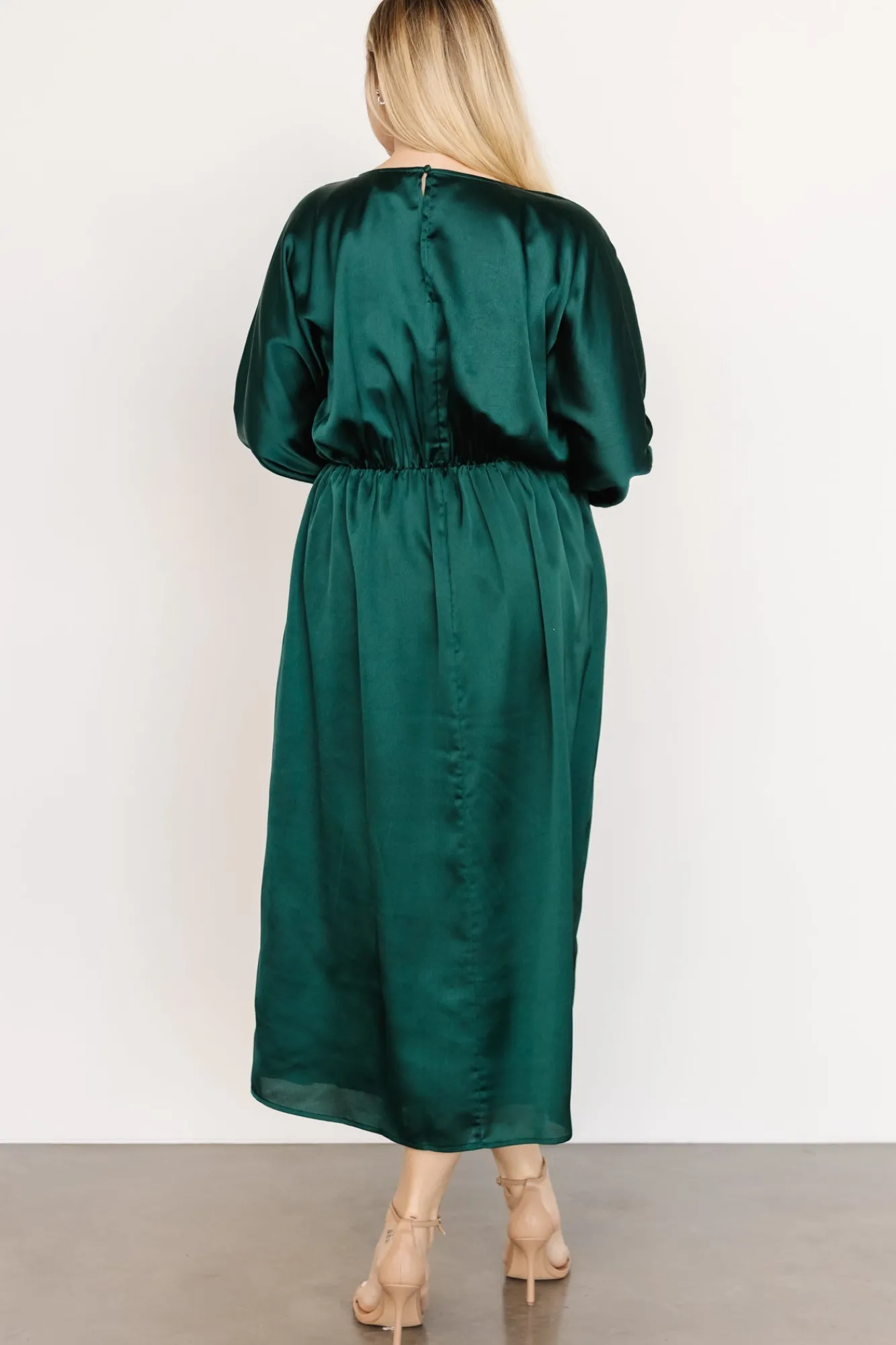 Baltic Born Balta Satin Midi Dress |
