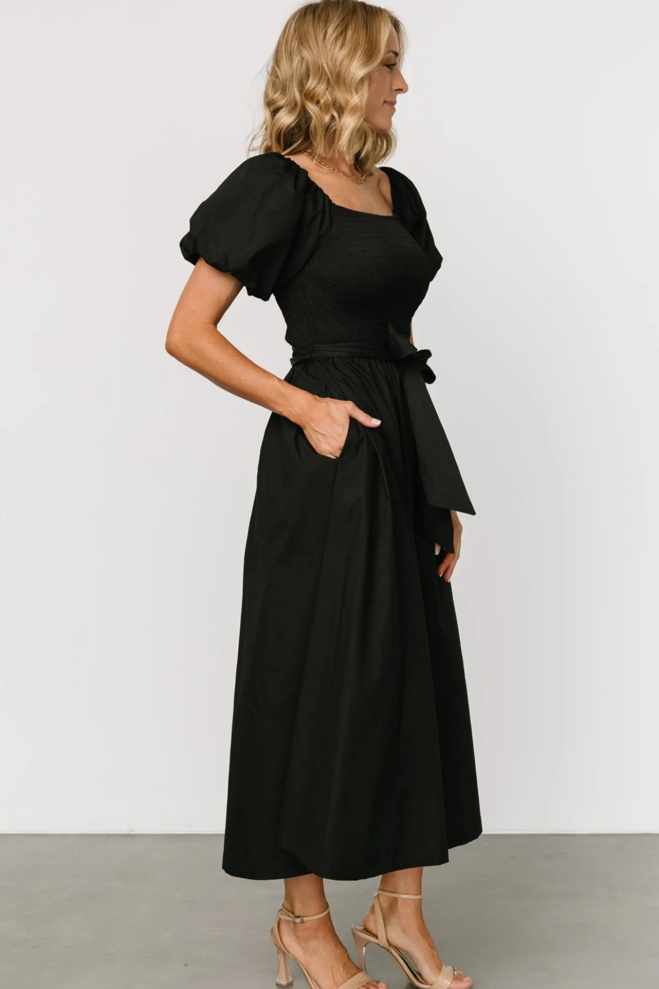 Baltic Born Bardot Midi Dress |