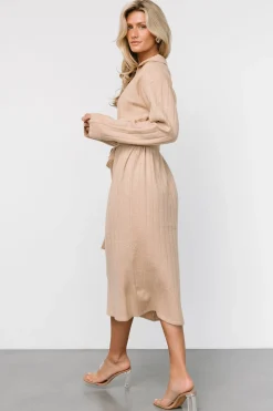 Baltic Born Barrie Sweater Dress | Light Tan