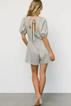 Baltic Born Beaumont Romper | Heather Gray
