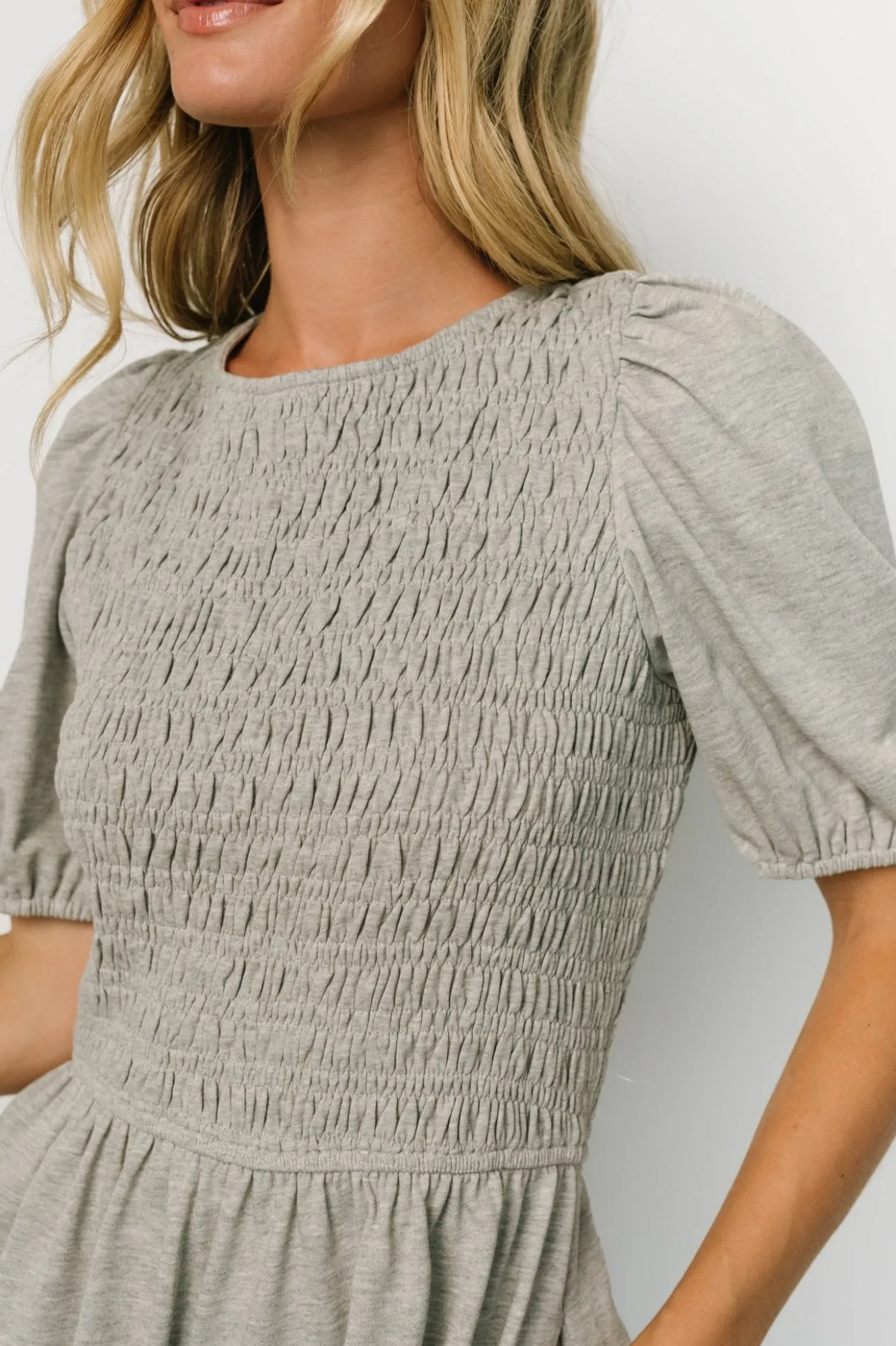 Baltic Born Beaumont Romper | Heather Gray