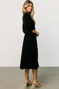Baltic Born Beckinsale Velvet Wrap Dress |