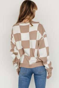 Baltic Born Bella Checkered Sweater |