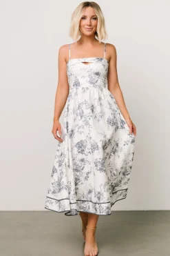Baltic Born Bellagio Midi Dress | Slate Floral