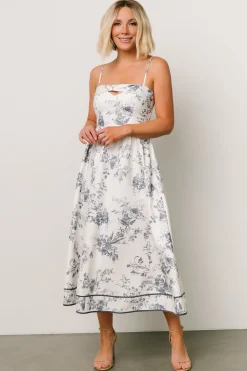 Baltic Born Bellagio Midi Dress | Slate Floral