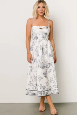 Baltic Born Bellagio Midi Dress | Slate Floral