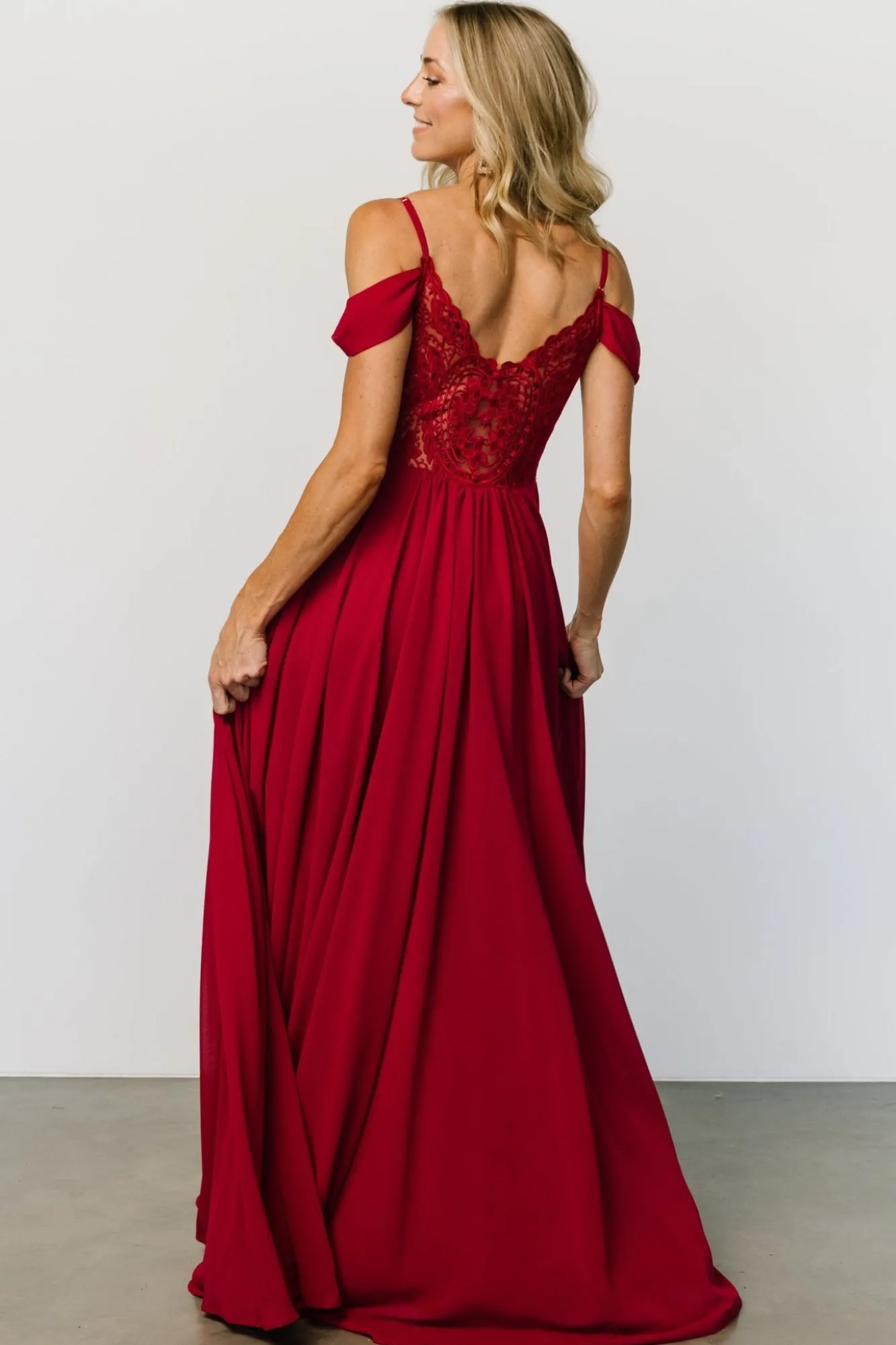 Baltic Born Bianca Lace Maxi Dress |