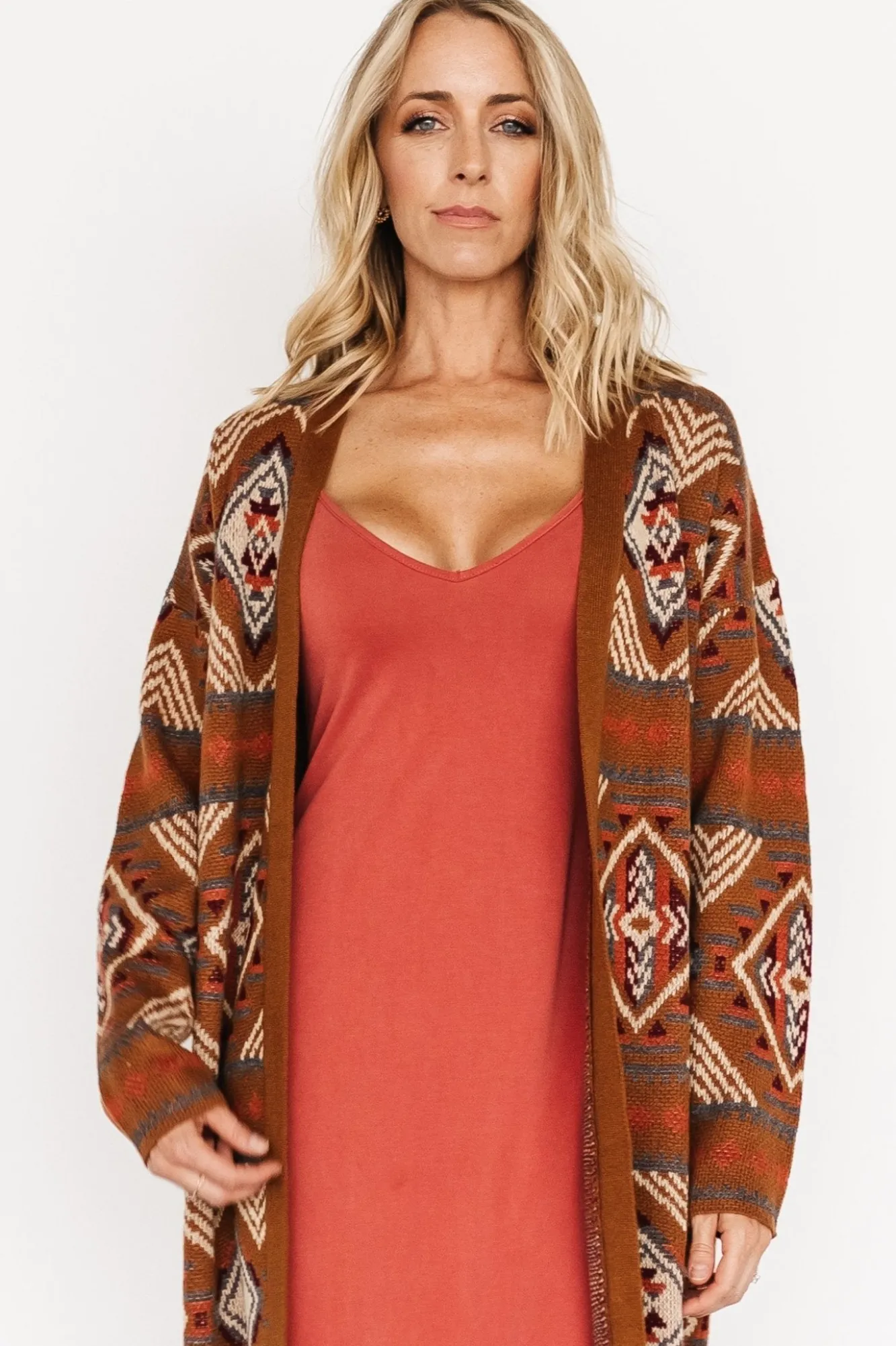 Baltic Born Billings Knit Cardigan | Spice Multi