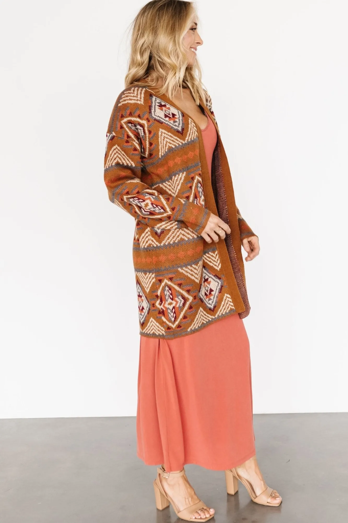 Baltic Born Billings Knit Cardigan | Spice Multi